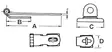Kansilukko 91x29mm - Motorsport varaosat ja tarvikkeet - D124689 - 2