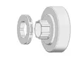 Kytkinrumpu 1/4"-9 Echo CS-301 - Moottorisahan vetorissat ja kytkinrummut - 03789 - 2
