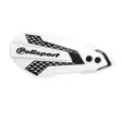 Polisport MX Flow Käsisuojat KX450F (19>)/KX250F(20>) VALKOINEN/MUSTA (16) - Moottoripyörän käsisuojat - D434229 - 1
