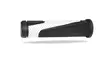 Progrip Tupet 807, musta/valkoinen, 125 mm, 22/22mm - Moottoripyörän kahvakumit - D467869 - 1