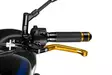 Puig Foldable Clutch Lever 3.0. C/Gold Selector C/Black - Moottoripyörän vivut ja vivunrungot - D358439 - 1