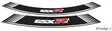 Puig Kit 8 Rim Strips Gsxr C/White - Moottoripyörän vanneteipit - D298669 - 1
