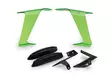 Puig Kit Of Wings Race Kawasaki Zx-10R/Rr 20' C/Green - Moottoripyörän katteet ja tuulenohjaimet - D510899 - 1