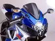 Puig Racing Screen Suzuki Gsxr600/750 06-07 C/Smoke - Moottoripyörän katteet ja tuulenohjaimet - D297639 - 1