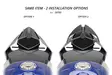 Puig Rear Seat Cowls Yamaha Yzf-R1/M 20'-21' C/Matt Bla - Moottoripyörän satulatarvikkeet - D523769 - 1