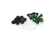 Puig Screw Kit C/Green - Moottoripyörän katteet ja tuulenohjaimet - D296709 - 1