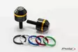 Puig Short Bar End W/Rings Bmw R1200R C/Black - Ohjaustangon päät ja painot - D301239 - 1