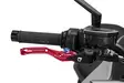 Puig Short Brake Lever 4.0. C/Red Selector C/Blue - Moottoripyörän vivut ja vivunrungot - D529819 - 1