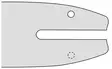 Ratioparts 3/8"P 1,3mm 14" terälaippa - Moottorisahan terälaipat 3/8"P - 05589 - 2
