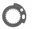 SCOTT Lock On Cam V black - Moottoripyörän kahvakumit - D457959 - 1