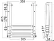 Step ladder under platform 4 steps XL - Venetikkaat - D268759 - 4