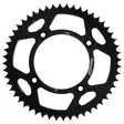 Supersprox Alumiini takaratas RAL-998:51 Musta - Moottoripyörän takarattaat - D307589 - 1