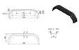 Tandemin lokasuoja 240 mm - Tarvikevaraosat - 207-269 - 2