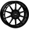TEC Speedwheels GT8 Black glossy CB: 72.6 alumiinivanne 9x19 - 19-tuumaiset alumiinivanteet - 499-180289 - 1