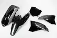 UFO Muovisarja 4-osainen Musta KTM SX/SXF125-525 07-08 - Offroad muovisarjat - D220249 - 1