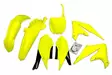 UFO Muovisarja 5-osainen Fluo Yellow DFLU YZ250F 19-23 YZ450F 18-22 - Offroad muovisarjat - D434899 - 1
