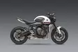 Yoshimura TRIDENT 2021 Race AT2 Stainless Full Exhaust, w/ Stainless Muffler - Moottoripyörän pakoputkistot - D417669 - 1