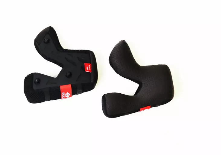 6D Helmets ATR-3 Cheek Pad Set - 40mm - L/XL - Motorsport varaosat ja tarvikkeet - D549319 - 1