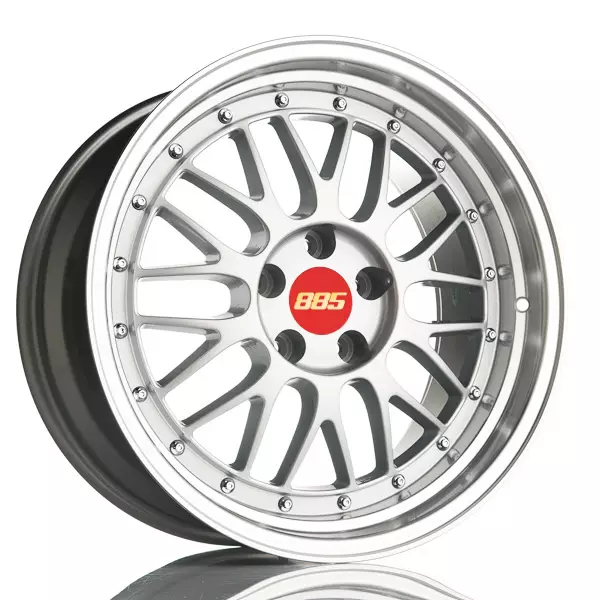 885 LeMans Silver alumiinivanne 9x18 - 18-tuumaiset alumiinivanteet - 499-54909 - 1