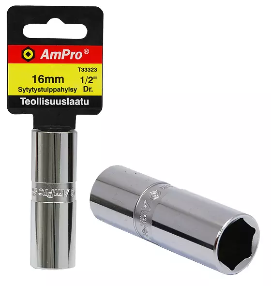 Sytytystulppahylsyt 3/8" ja 1/2" 6pt amp - Hylsyt ja voimahylsyt - LX4529 - 1