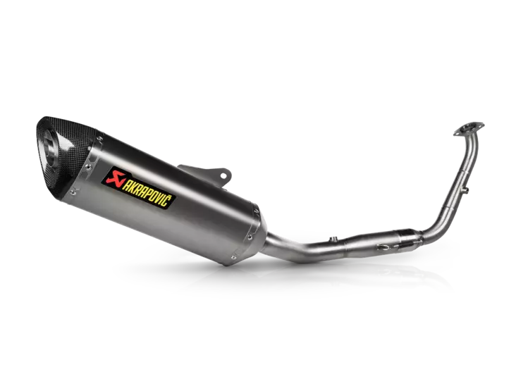 Akrapovic Racing Line pakoputkisto (titaani) Yamaha MT-125 (2021-2026) - Moottoripyörän pakoputkistot - D522619 - 1