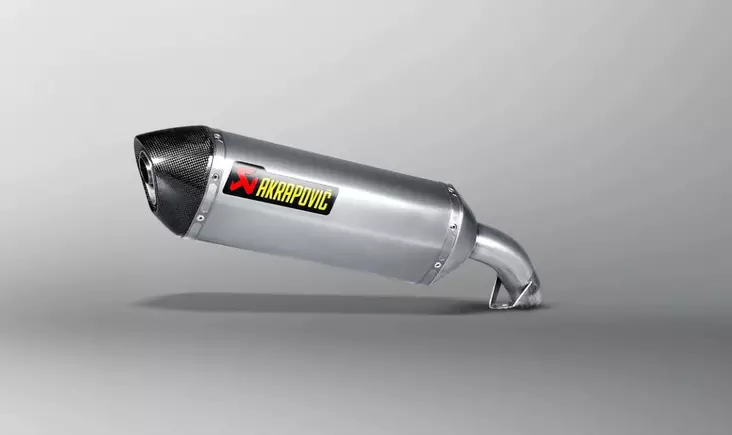 Akrapovic Slip-On Line (Titaani) Honda Vfr800x Crossrunner - Moottoripyörän äänenvaimentimet - D309909 - 1