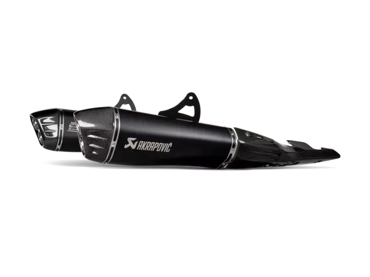 Akrapovic Slip-On Line äänenvaimennin (titaani) Suzuki GSX-1300R Hayabusa (2021-2026) - Moottoripyörän äänenvaimentimet - D523939 - 1