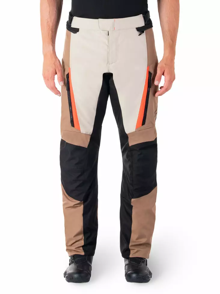 Alpinestars Ajohousut ST-1 Vedenpitävä Khaki/Hiekka/Punainen - Moottoripyörä ajohousut - D496839 - 1