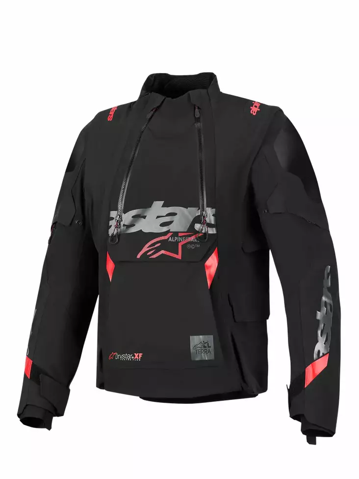 Alpinestars Ajotakki Halo Pro Drystar XF Laminoitu Musta/Punainen - Moottoripyörä ajotakit - D520449 - 1