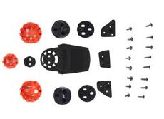 Alpinestars Lipan kiinnityssarja S-M10/8 - Offtoad kypärien lipat - D271549 - 1