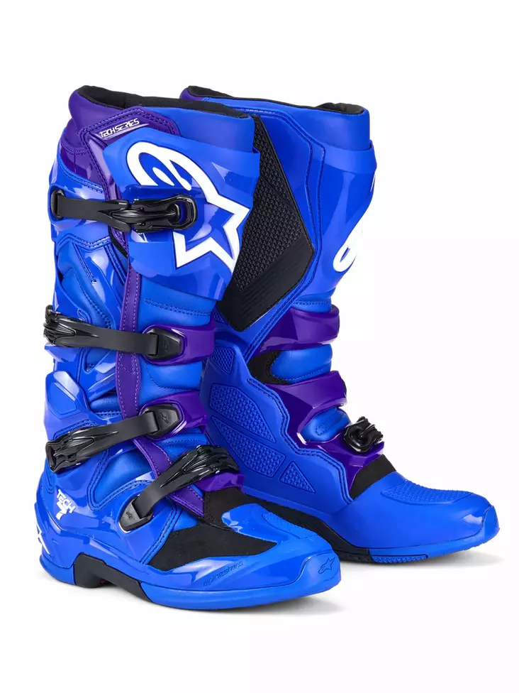 Alpinestars Saapas Tech 7 Sininen - Crossi ajosaappaat - D495409 - 1