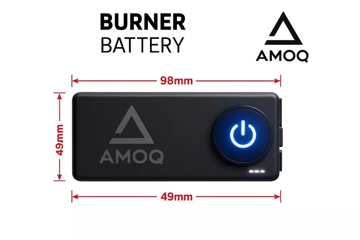 AMOQ Burner spare battery 5300mah - Motorsport varaosat ja tarvikkeet - D524159 - 1