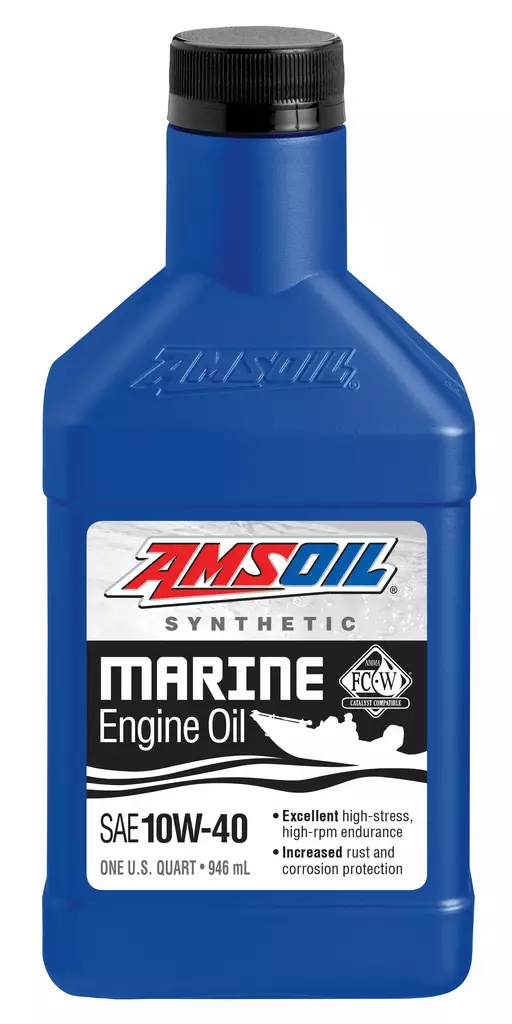 Amsoil 10W-40 Formula 4-Stroke® Marine Synthetic Oil 946ml - Marine öljyt - D380339 - 1