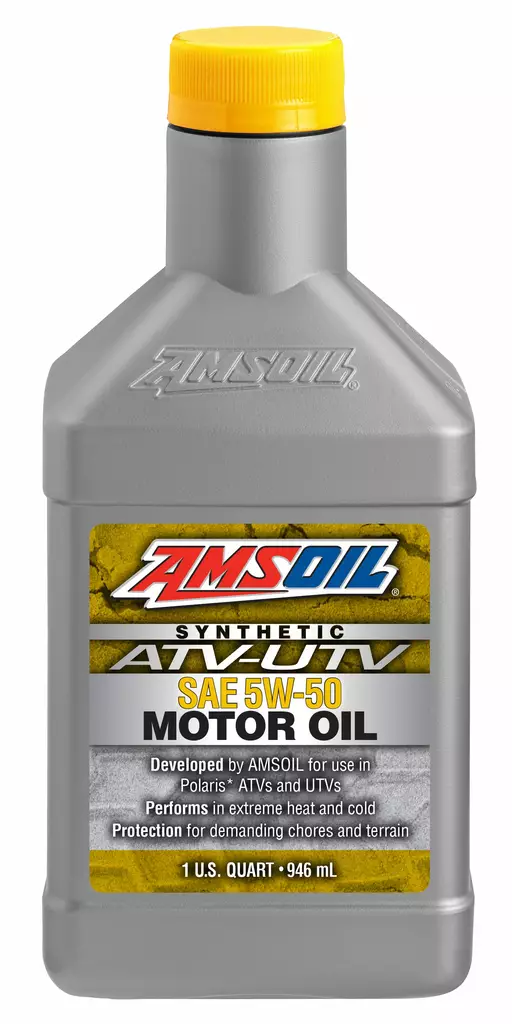Amsoil 5W-50 Synthetic ATV/UTV Motor Oil 946ml - Moottoriöljyt - D380369 - 1
