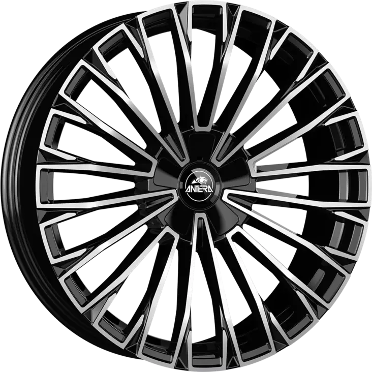 Antera A103 Piano Black Diamond alumiinivanne 10.50x22 - 22-tuumaiset alumiinivanteet - 499-167899 - 1