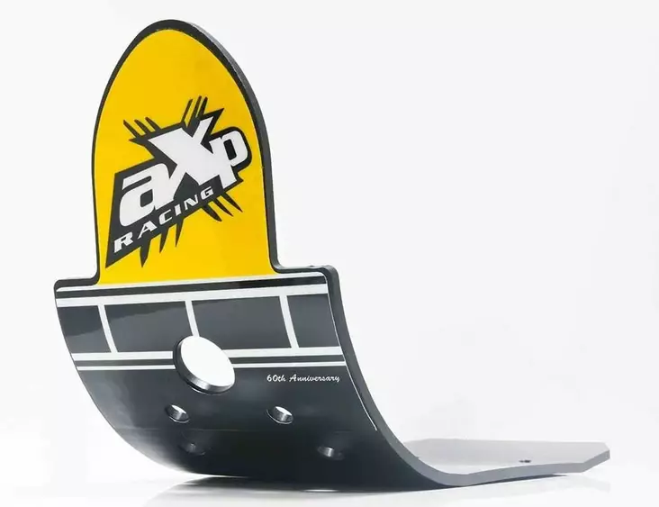 AXP Glide Plate Black Yamaha YZ250F/YZ450F 14-17 - Moottoripyörän pohjapanssarit - D243599 - 1