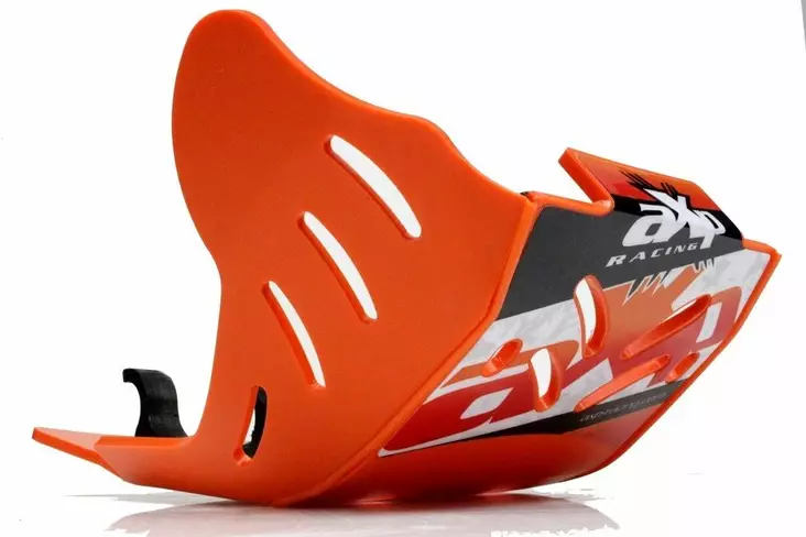 AXP Skid Plate PHD 6mm Orange KTM EXCF250/EXCF350 17- - Moottoripyörän pohjapanssarit - D243669 - 1