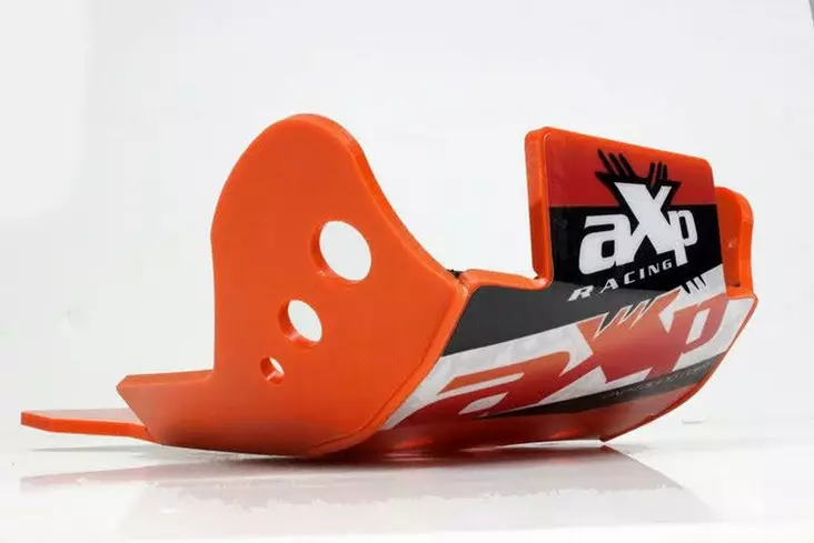 AXP Skid Plate PHD 6mm Orange KTM 125SX 16-22 - Moottoripyörän pohjapanssarit - D343049 - 1