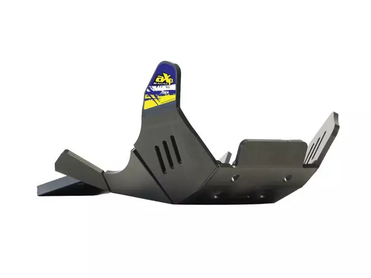 AXP Xtrem HDPE Skid Plate Black Sherco 450SEF/500SEF FACTORY 25- - Moottoripyörän pohjapanssarit - D511349 - 1