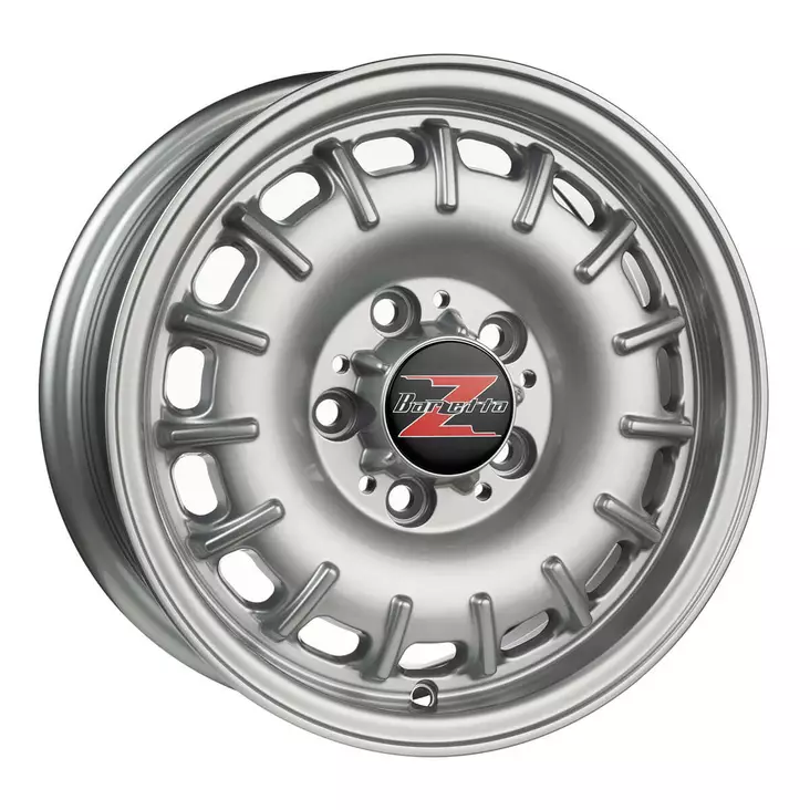 Barzetta Baroque Silver alumiinivanne 6x14 - 14-tuumaiset alumiinivanteet - 499-147659 - 1