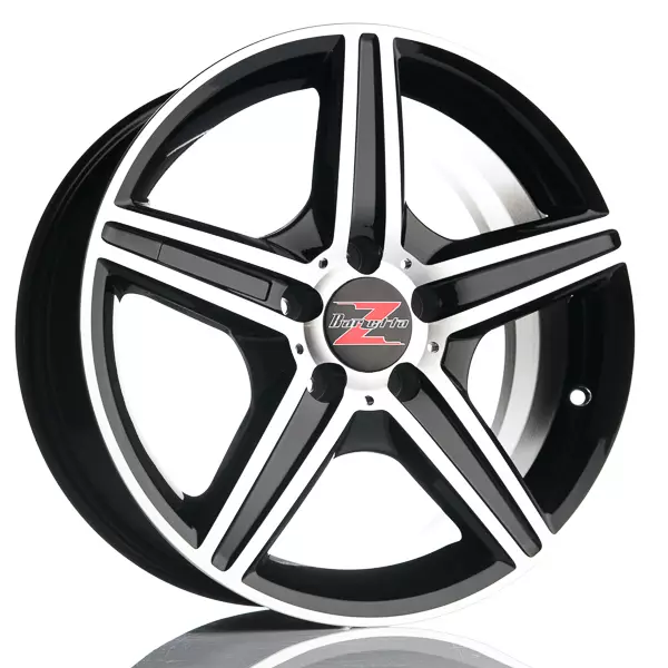 Barzetta Zanardi BlackPolish alumiinivanne 8x17 - 17-tuumaiset alumiinivanteet - 499-62719 - 1