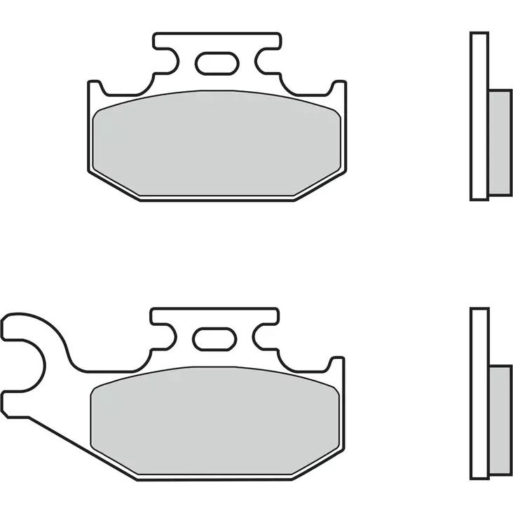 Brembo Jarrupalat Sintered Off-Road - Moottoripyörän jarrupalat - D151199 - 1
