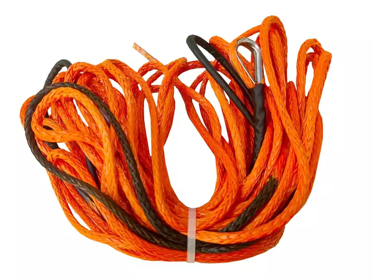 Bronco Synteettinen köysi 5.5mm x 15.3m Oranssi - Motorsport varaosat ja tarvikkeet - D536769 - 1