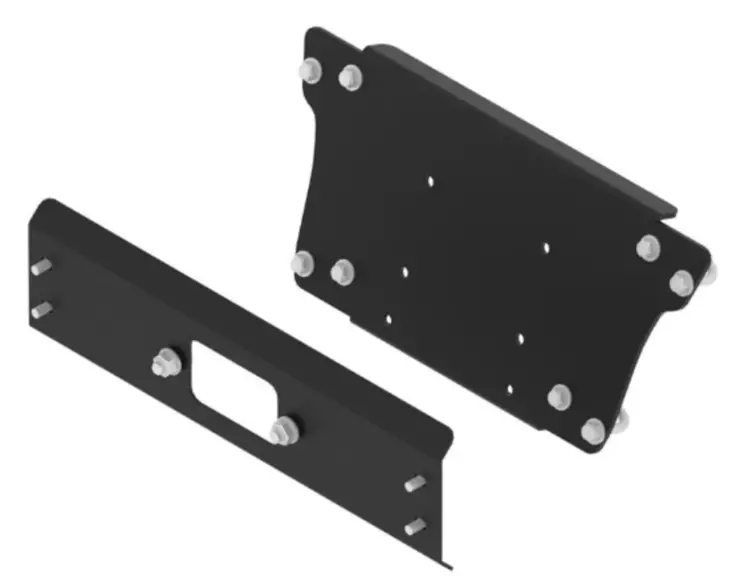 Bronco vinssin kiinnikesarja Kawasaki Mule SX 2017-24 - Mönkijän vinssien kiinnityssarjat etu - D510659 - 1