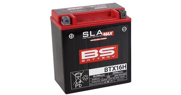 BS Battery BTX16H (FA) SLA MAX - Sealed & Activated - Akut - D262659 - 1