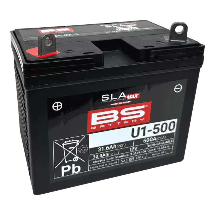 BS Battery U1-500 (FA) SLA MAX - Sealed & Activated - Akut - D528469 - 1