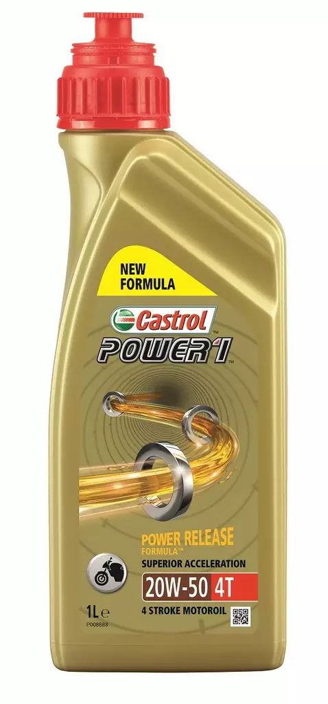 Castrol Power 1 4T 20W-50 208L - Moottoriöljyt - D105059 - 1