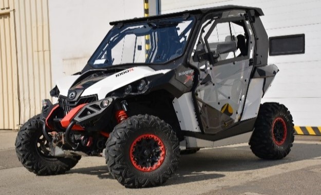 DFK Täysi Ohjaamo Lämmöllä + pyyhin/pesin Can-Am Maverick XDS - Mönkijän DFK lämpöhytit - D434859 - 1
