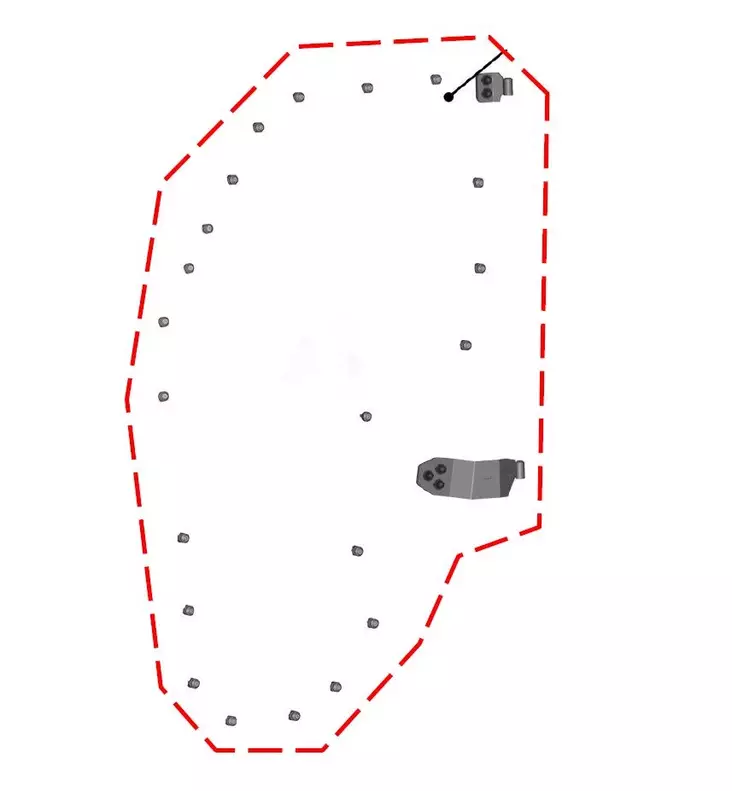 DFK Vasen Ovipaneelin saranat sekä kiinnityssarja Polaris Ranger 1000 - DFK hyttien varaosat ja tarvikkeet - D502799 - 1