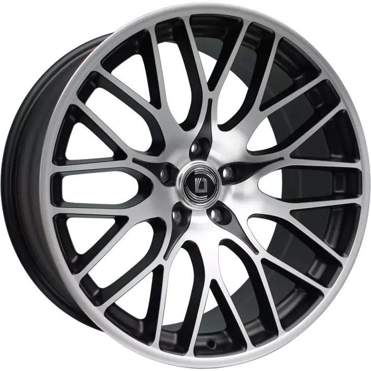 Diewe FINA Nero machined alumiinivanne 9.50x19 - 19-tuumaiset alumiinivanteet - 499-97929 - 1